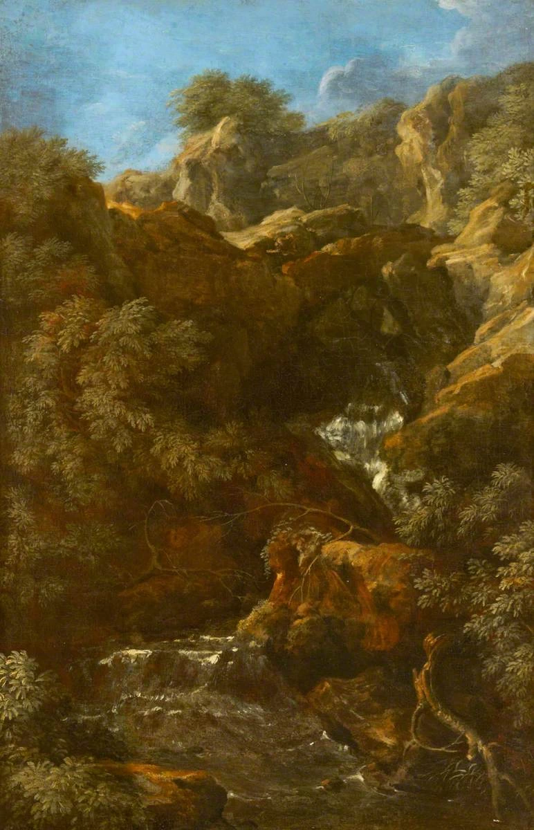 Una cascata tra le rocce - National Trust